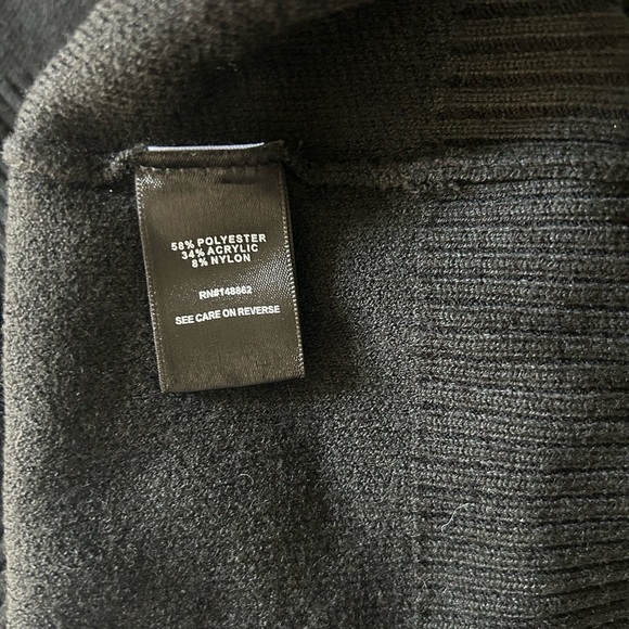 Torrid Black Sweater with Sequin Lips Design - Picture 9 of 10